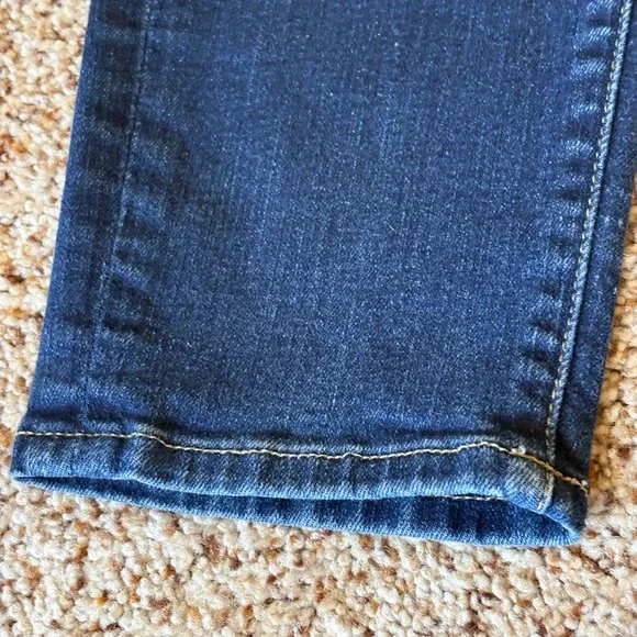 Frame Denim Women Le Skinny de Jeanne Jean Size 32 (Fits 30") Dark Blue Mid Rise - Picture 15 of 16